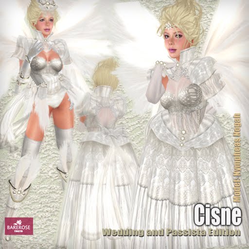 Cisne is a stunning new wedding dress featuring 2 versions traditional 