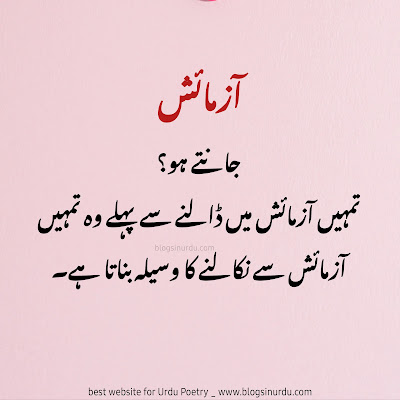 Islamic Quotes in Urdu