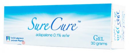 سعر ودواعى إستعمال جيل شور كيور جل sure cure لحب الشباب