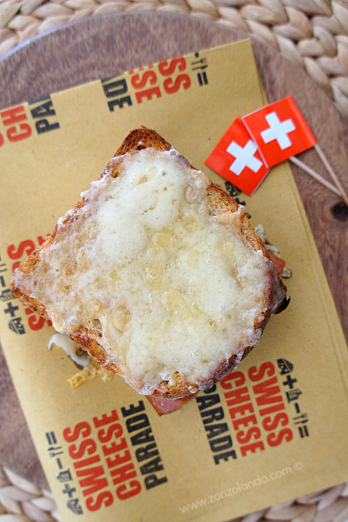 Croque suisse panino formaggio  wurstel super tasty cheese and frankfurter sandwich recipe