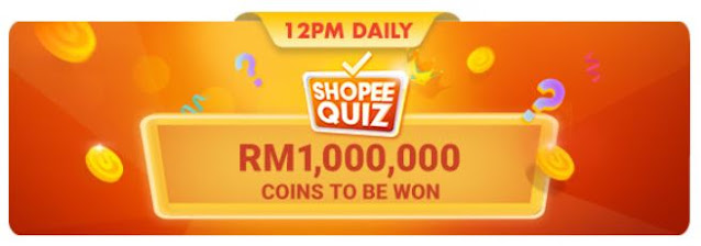 ganjaran shopee coin menerusi aktiviti pemasaran