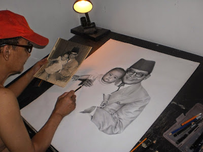 Realistic pencil drawing Tony Hariyanto