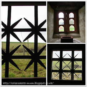 window patterns, Roman Villa,  Butser Ancient Farm