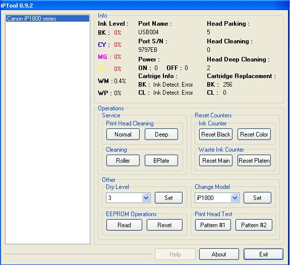 Cara Mudah Reset Printer Canon iP 1880 ~ Catatan Pena