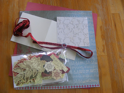 snowflake christmas card
