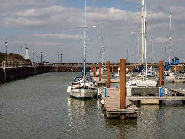 Photo of sunny weather on Tuesday at Maryport Marina