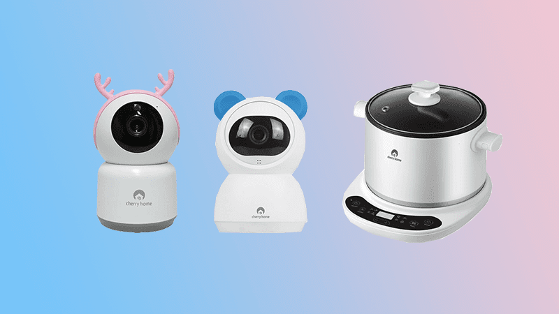 Cherry Home Smart Baby Camera, Multi-purpose Cooking Pot now available!