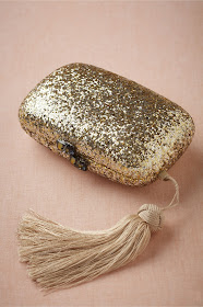 Fall 2012 sparkly gold sequin clutch