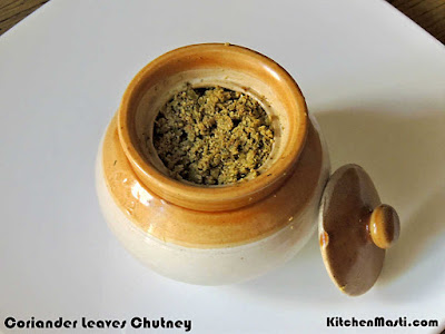 Coriander Leaves Chutney