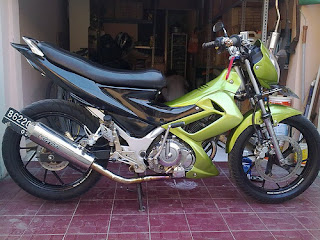 Kumpulan foto motor-motor Modifikasi satria fu 150 