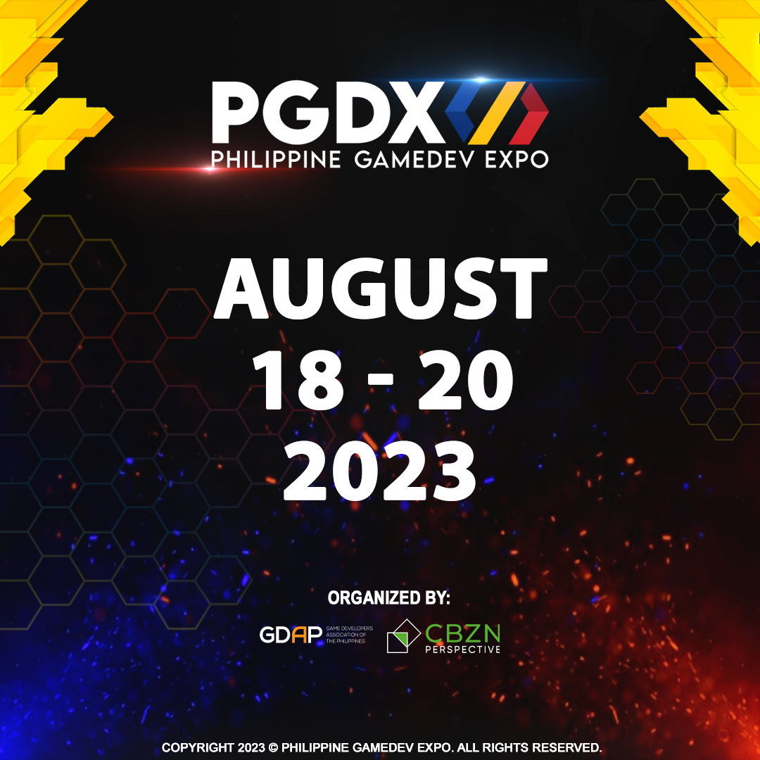 Philippine GameDev Expo 2023 poster