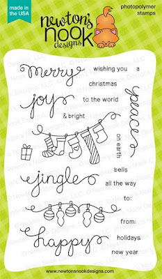 Holiday Wishes Photopolymer Stamp Set by Newton's Nook Designs