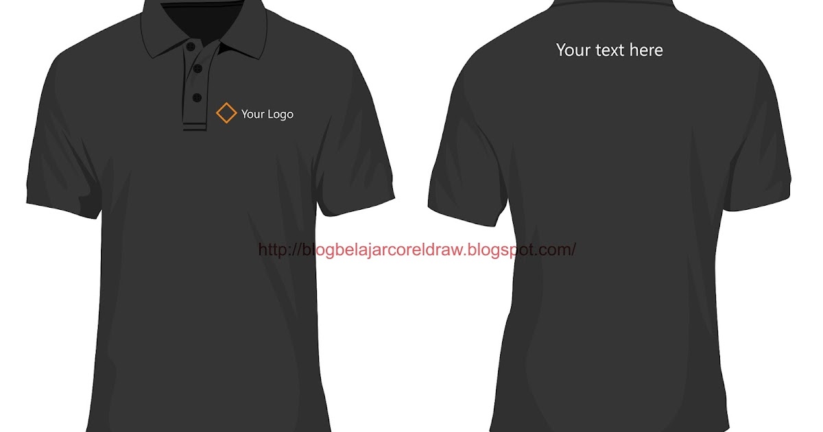 Download Desain Kaos Polo  Shirt Format Vector Belajar 