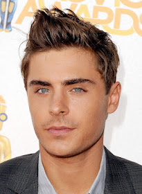 SPIKY HAIRSTYLES FOR MEN  - Zac Efron
