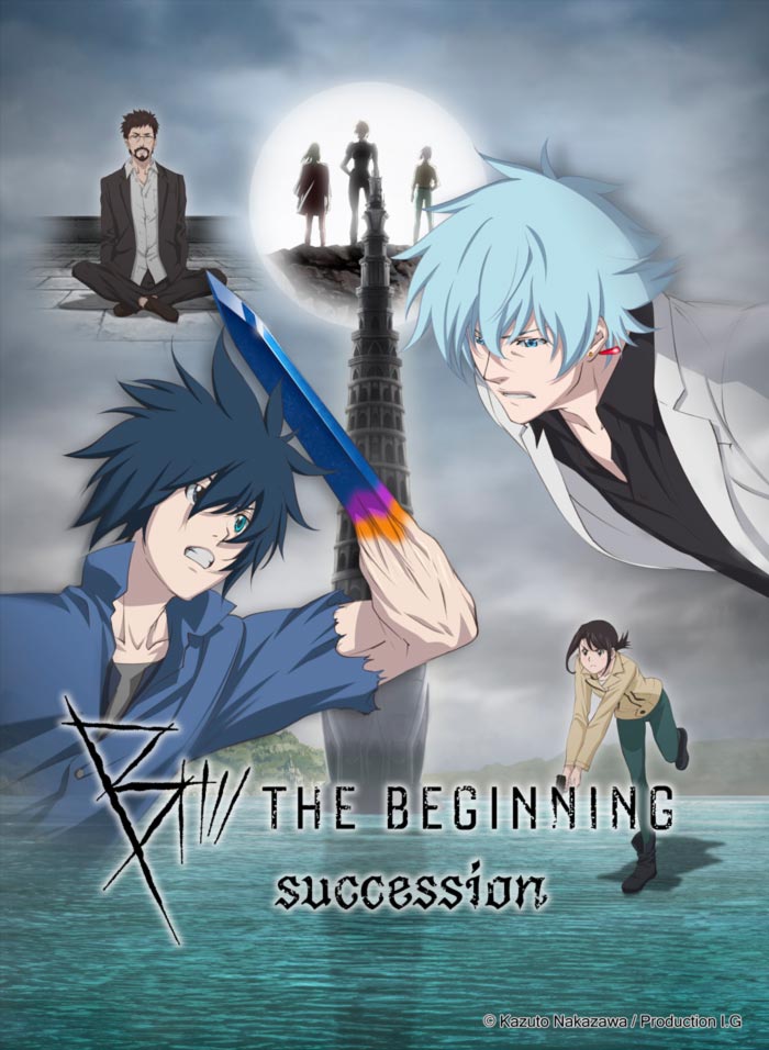 B: The Beginning Succession anime - Netflix - poster