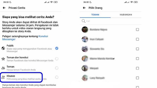 Cara Melihat Pemirsa Lainnya di Story FB