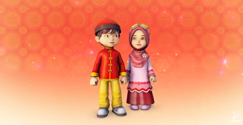 Lucunya Boboiboy dan Kawan Ucapkan Gong Xi Fa Cai - Happy 