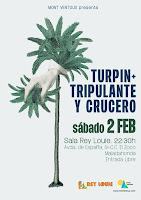 Concierto de Tripulante y Crucero y Turpin en Rey Louie