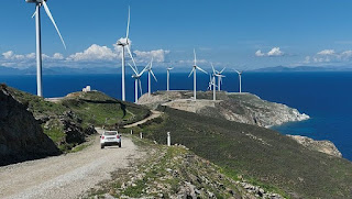 Des éoliennes