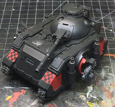 Horus Heresy Dark Angels Legion Predator WIP