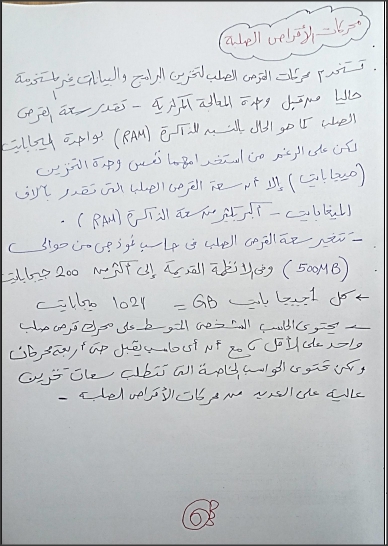 دورة كاملة باللغة العربية فى A+ لصيانة الحاسب الآلى من شركة CompTIA  بخط اليد