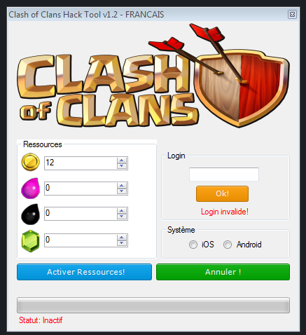   clash of clans hack