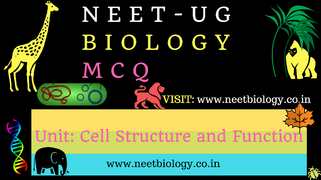 MCQ on Cell and Cell Organelle