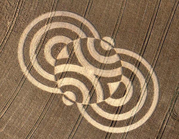 Authentic Crop Circles. Index: crop circles, Image of