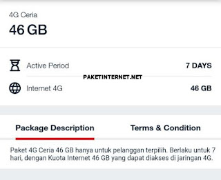 paket 4G ceria 46GB