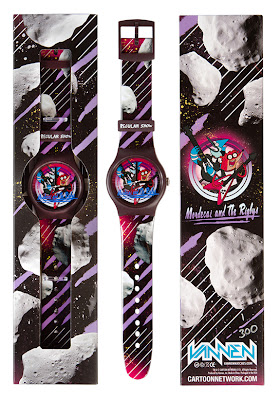 The Regular Show x Vannen Mordecai and the Rigbys Watch & Packaging