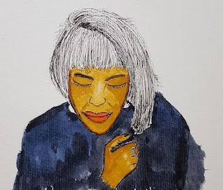 Women of Colour Portraiture in Mixed Media