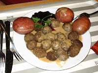 IKEA Meatball Plate