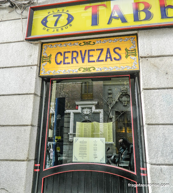 Taberna no Barrio de las Letras em Madri