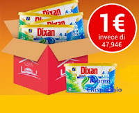 Promozione Casa Henkel : 1 cartone a solo 1€ ( Dixan, Pril, Vernel, ecc)