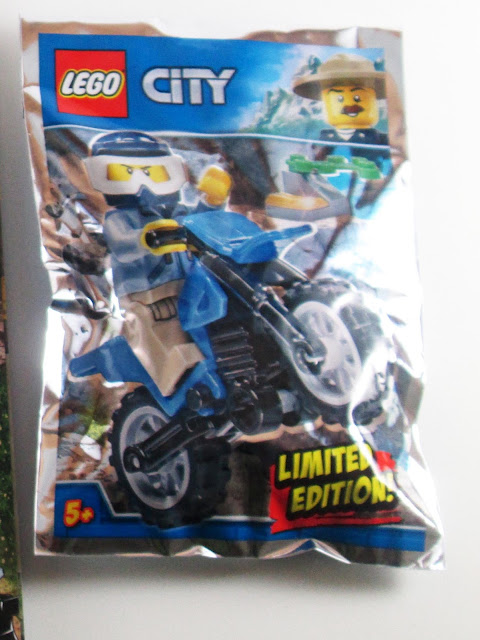 Set LEGO City Magazine Gift 951808 Polícia e Mota Todo-o-Terreno
