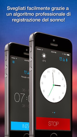 Sveglia Intelligente: cicli del sonno e registrazione suoni notturni
