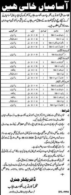 punjab-archeology-department-jobs-2020-application-form