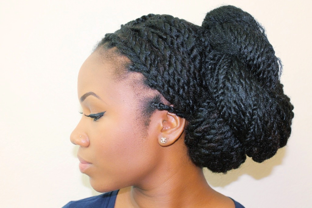 Styles for Senegalese/Marley Twists Part One | Kyss My Hair