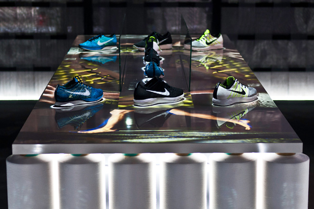 Denton-Cardew Design: Nike Fly Knit Tabletop Display