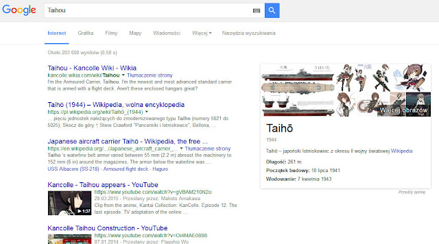 Taihou w Google