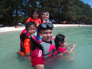 Lawatan ke Pulau Manukan, Kota Kinabalu, Sabah