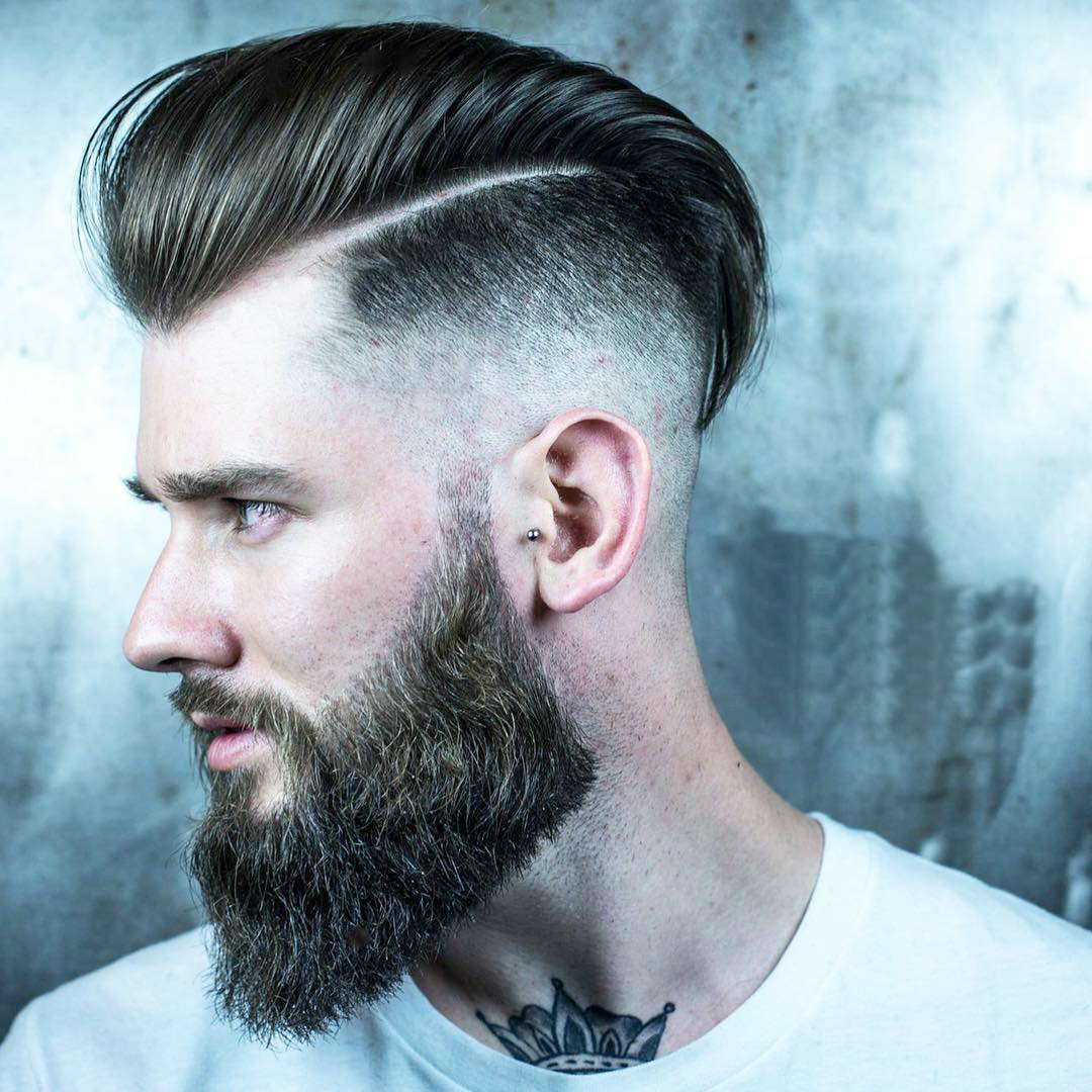 COOL CLASSIC BEARED MEN  S HAIRSTYLES Motivational Trends
