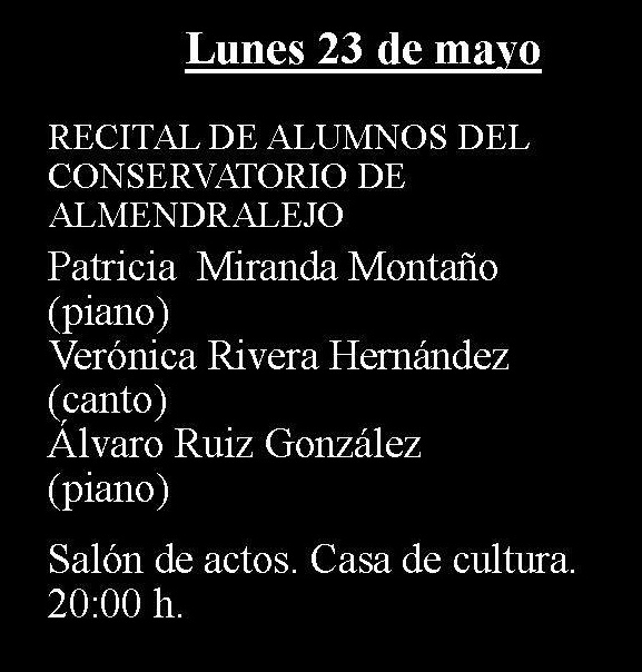 Hoy, CONCIERTO!!!!