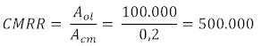 CMRR op-amp