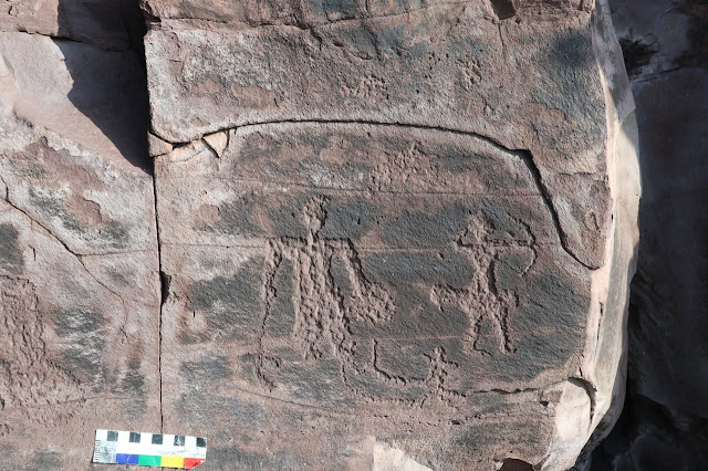  guide keep been discovered at the Shalabolino stone fine art site on the Tuba river For You Information - Bronze Age petroglyphs discovered inwards Siberia