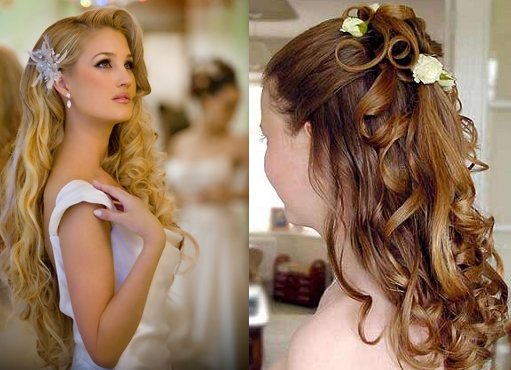 Curly Wedding Hairstyles Curly Wedding Hairstyles