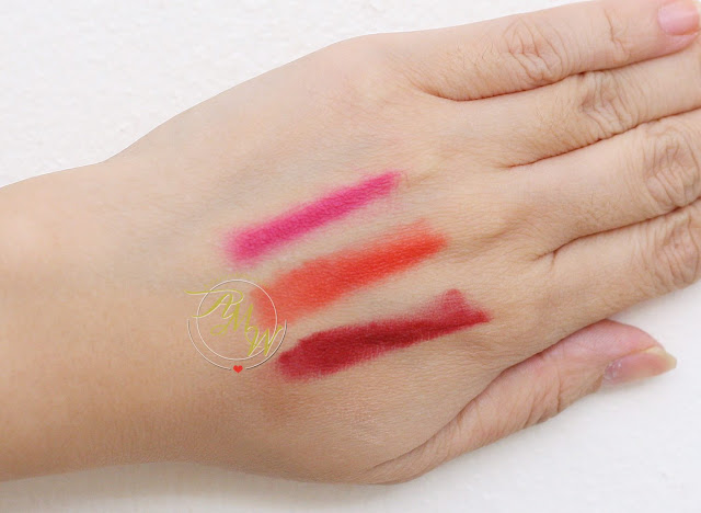 A swatch photo of L'Oreal Tint Caresse