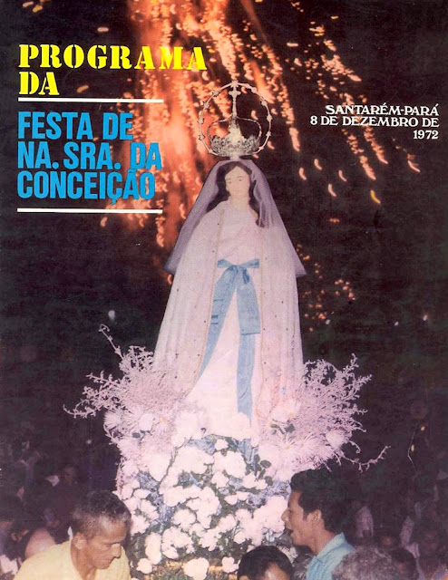 PROGRAMA DA FESTA DE NOSSA SENHORA DA CONCEIÇÃO - 1972 - CAPA