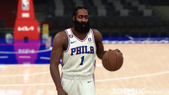 James Harden Cyberface by Tweal | NBA 2K23