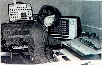 Jean Michel Jarre 1976-ban zenestúdiójában